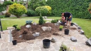 Альпийская горка 2 создание